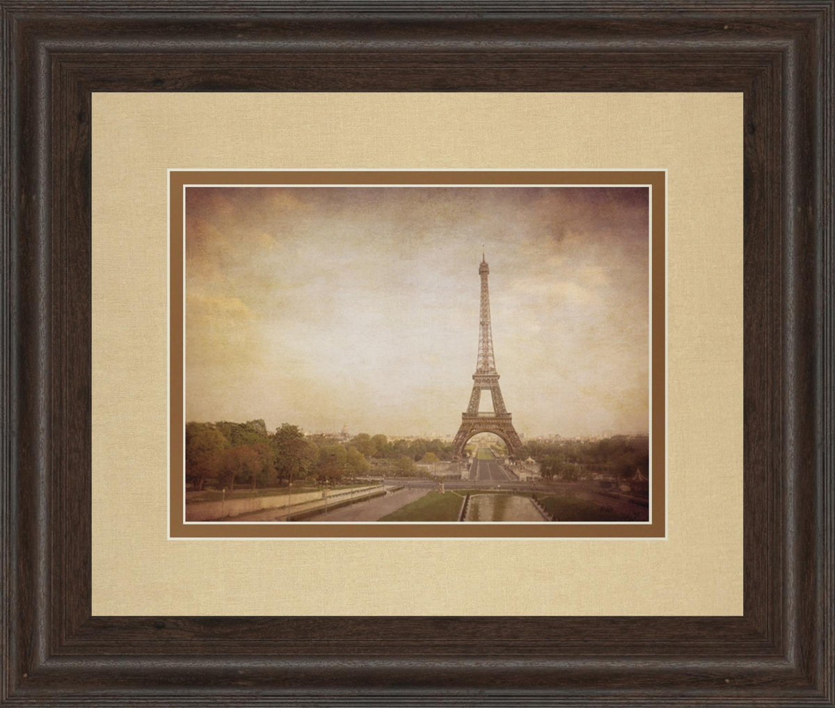 Tour De Eiffel By H. Jacks 34X40 Framed Print