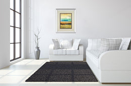 Mirrored Frame Rain I By Patrica Pinto 34X40 Mirror Frame Print