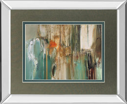 Mirrored Frame Peppermint Grove By Natasha Barnes 34X40 Mirror Frame Print