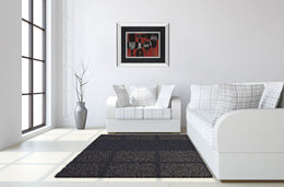 Mirrored Frame Wine Selection Iii By Daphane Brissonet 34X40 Mirror Frame Print