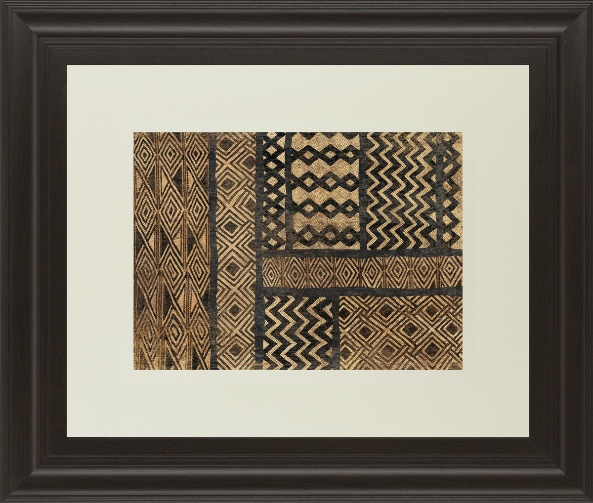 Kuba Abstract By Sue Schlabach 34X40 Framed Print