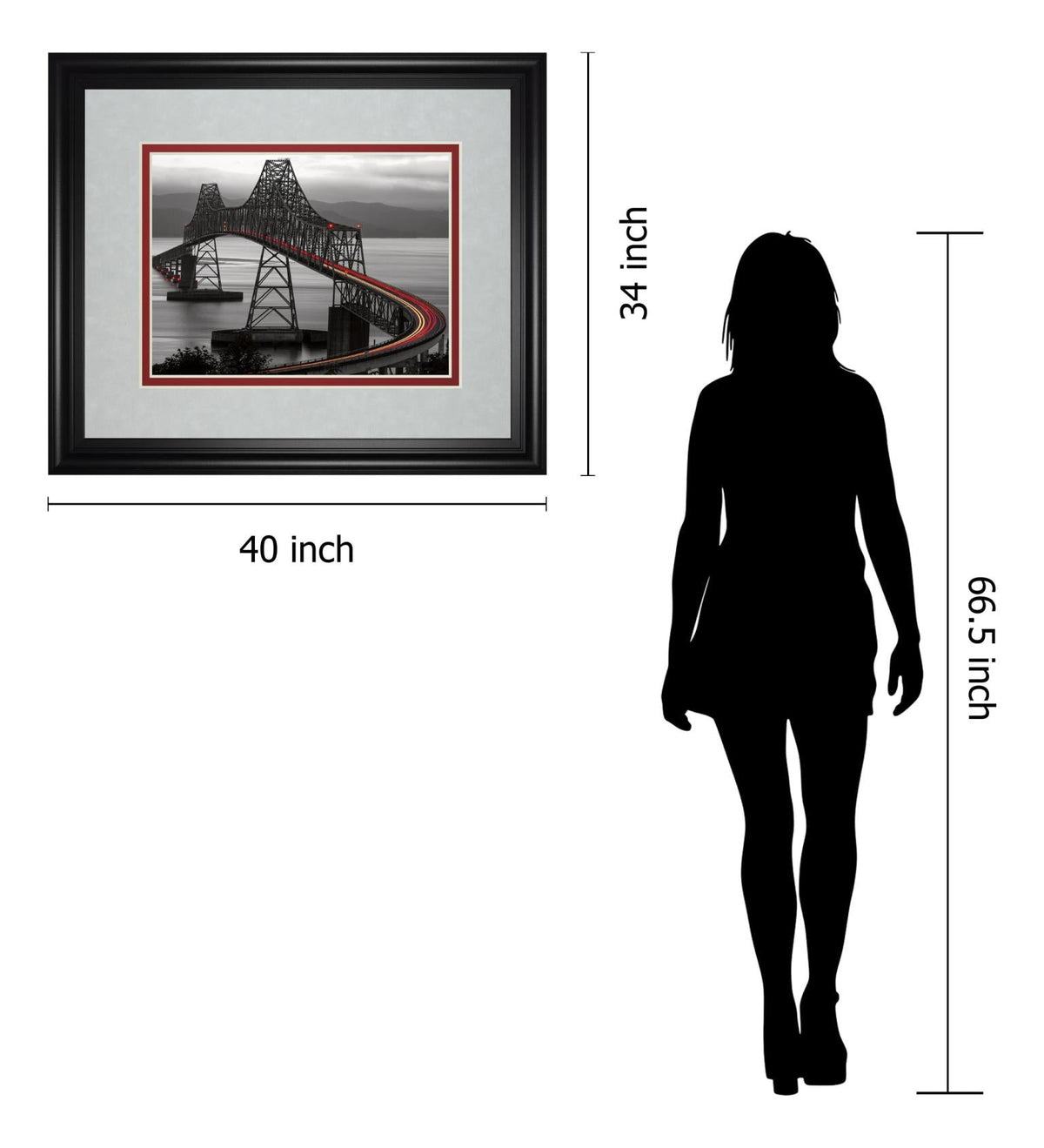 Boomerang By Aaron Reed 34X40 Framed Print