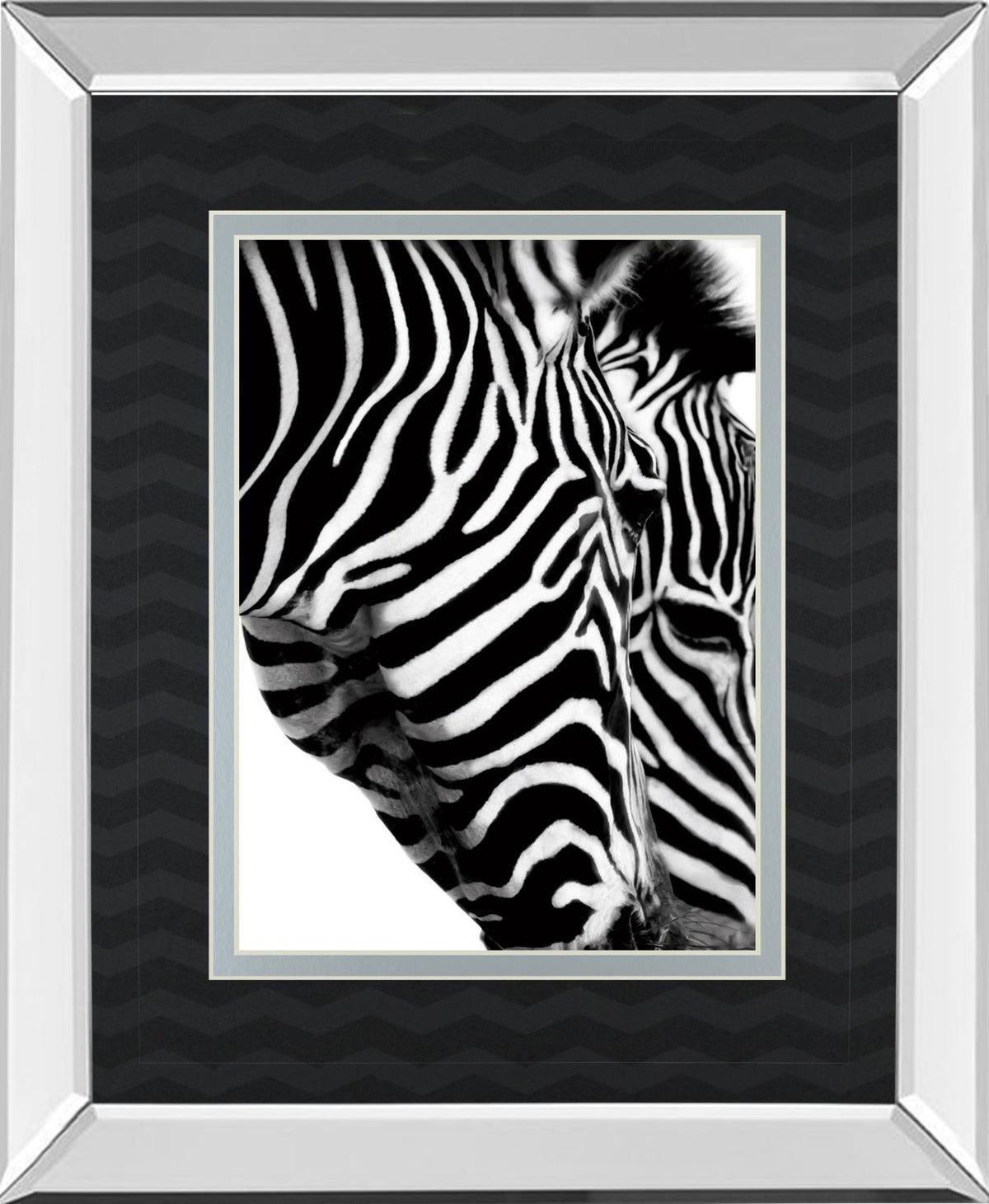Mirrored Frame Partners In Crime By Dina Marie 34X40 Mirror Frame Print