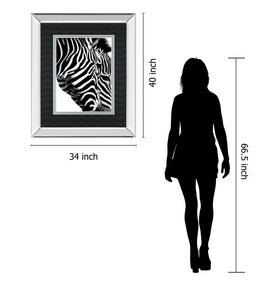Mirrored Frame Partners In Crime By Dina Marie 34X40 Mirror Frame Print