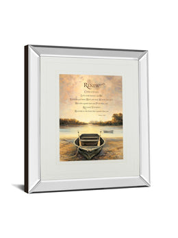 Mirrored Frame Renew By Bonnie Mohr 34X40 Mirror Frame Print