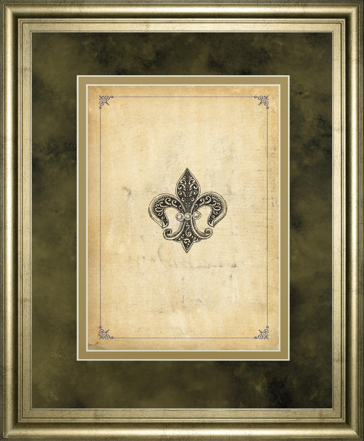 Fleur Di Lies I By Alexey Paviuts 34X40 Framed Print