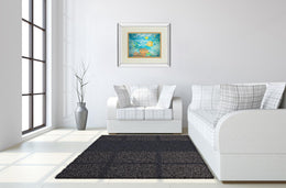 Mirrored Frame Under The Sea By Julie Derice 34X40 Mirror Frame Print