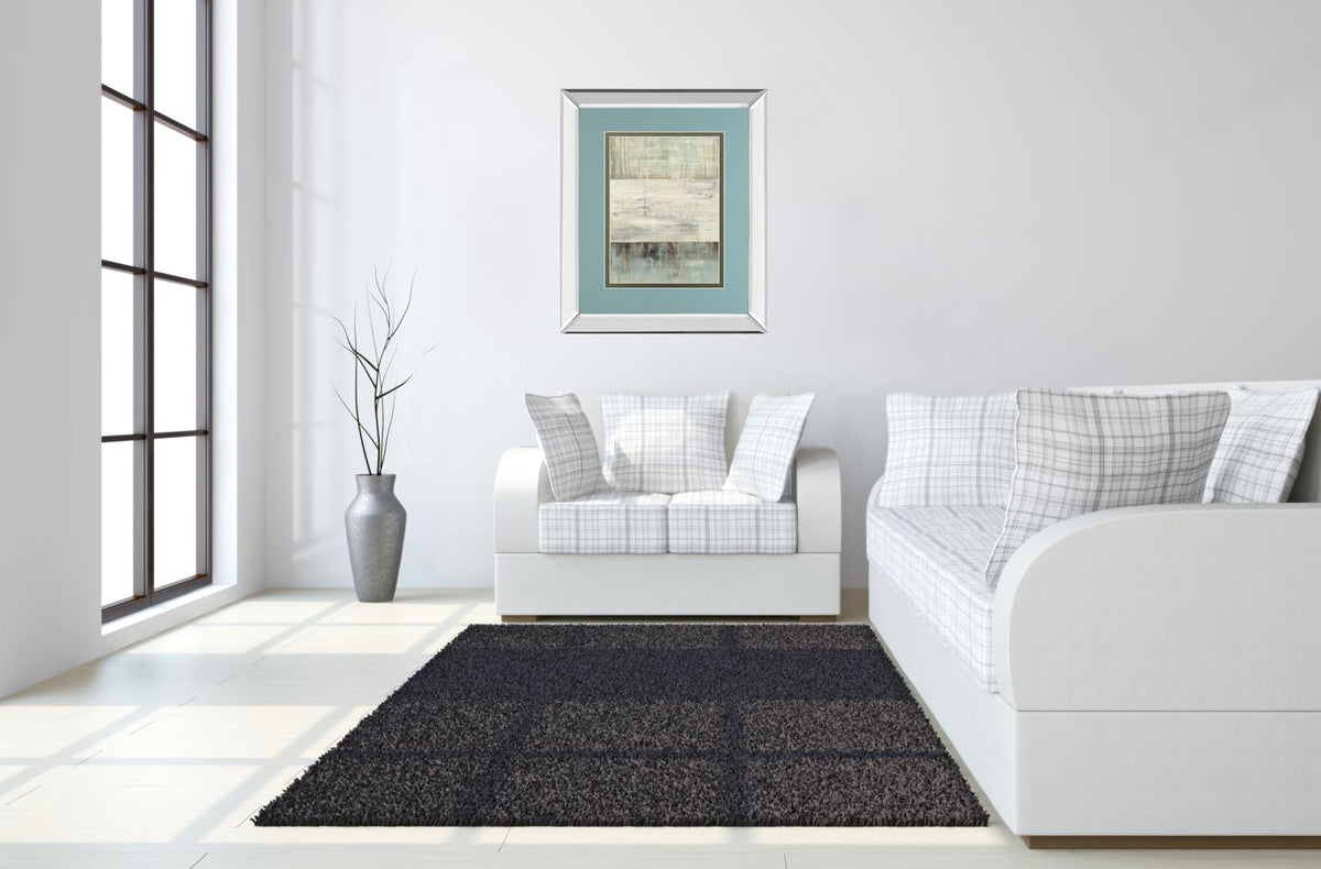 Mirrored Frame Of Fog & Snow By Heather Ross 34X40 Mirror Frame Print