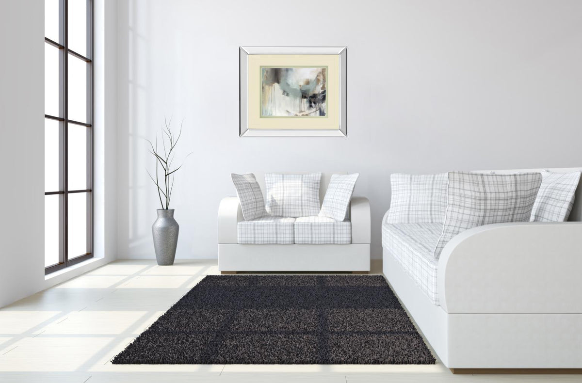 Mirrored Frame Argentum By Cat Tesla 34X40 Mirror Frame Print