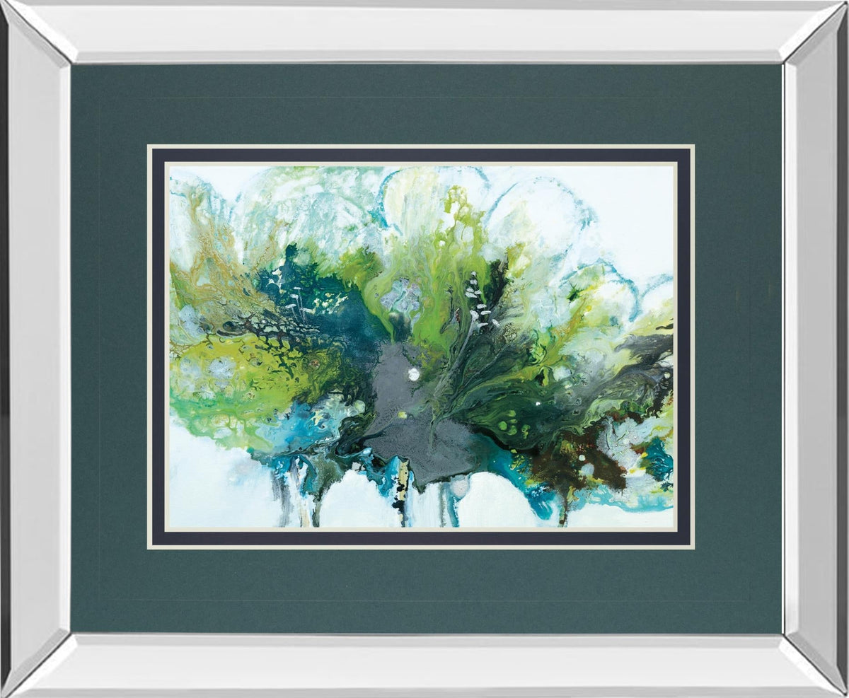 Mirrored Frame Imperial Frost By N. Barnes 34X40 Mirror Frame Print