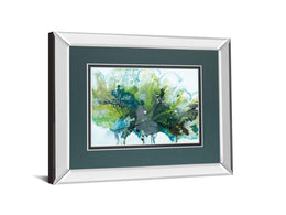Mirrored Frame Imperial Frost By N. Barnes 34X40 Mirror Frame Print