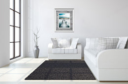 Mirrored Frame Jetty By Interfoto - Danita Delimont 34X40 Mirror Frame Print