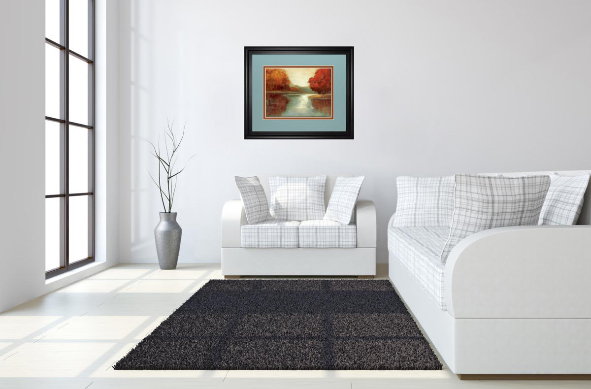 Vanilla Sky By Asia Jensen 34X40 Framed Print
