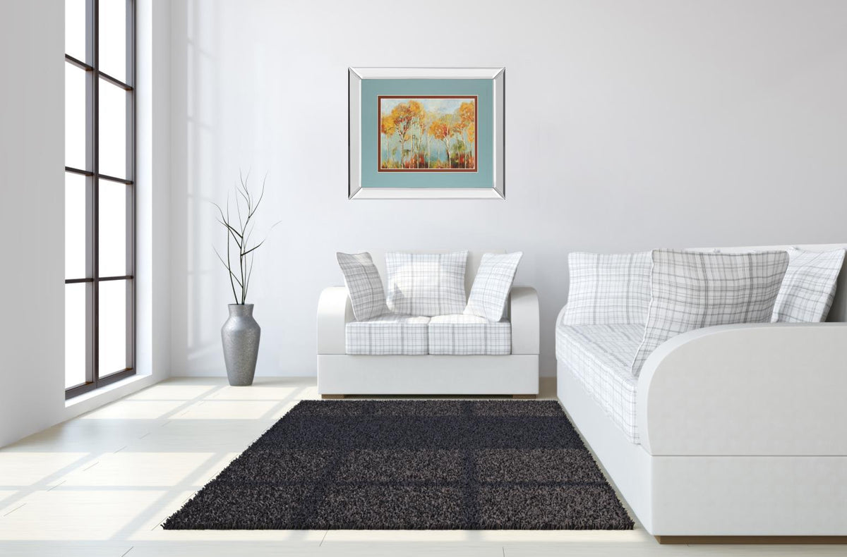 Mirrored Frame Up  Front By Alison Pearce 34X40 Mirror Frame Print