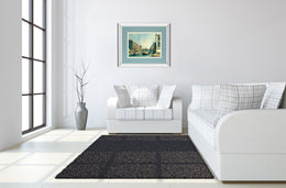 Mirrored Frame The Grand Canal, Venice The Rialto Bridge By Antonia Canaletto 34X40 Mirror Frame Print