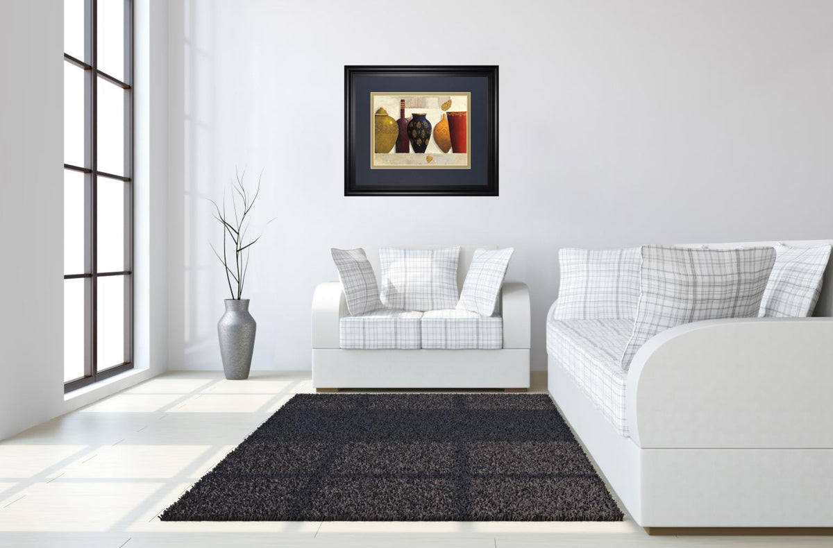 Jeweled Vessels By J. Wiens 34X40 Framed Print