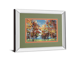 Mirrored Frame Kaliedoscope By Jmp 34X40 Mirror Frame Print