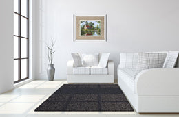 Mirrored Frame Summer Breeze By Saunders, B. 34X40 Mirror Frame Print