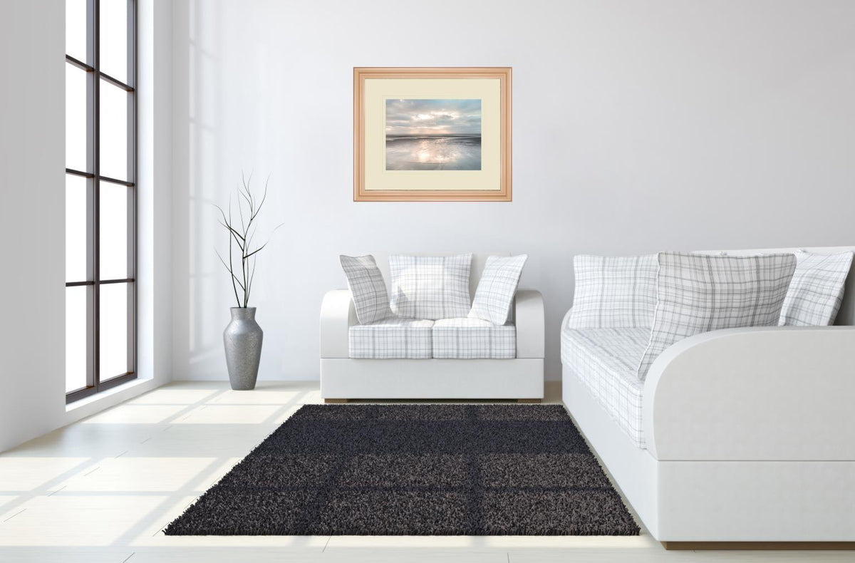 Silver Sands By Assaf Frank 34X40 Framed Print