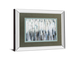 Silver Rain By Karen Lorena Parker 34X40 Mirror Frame Print