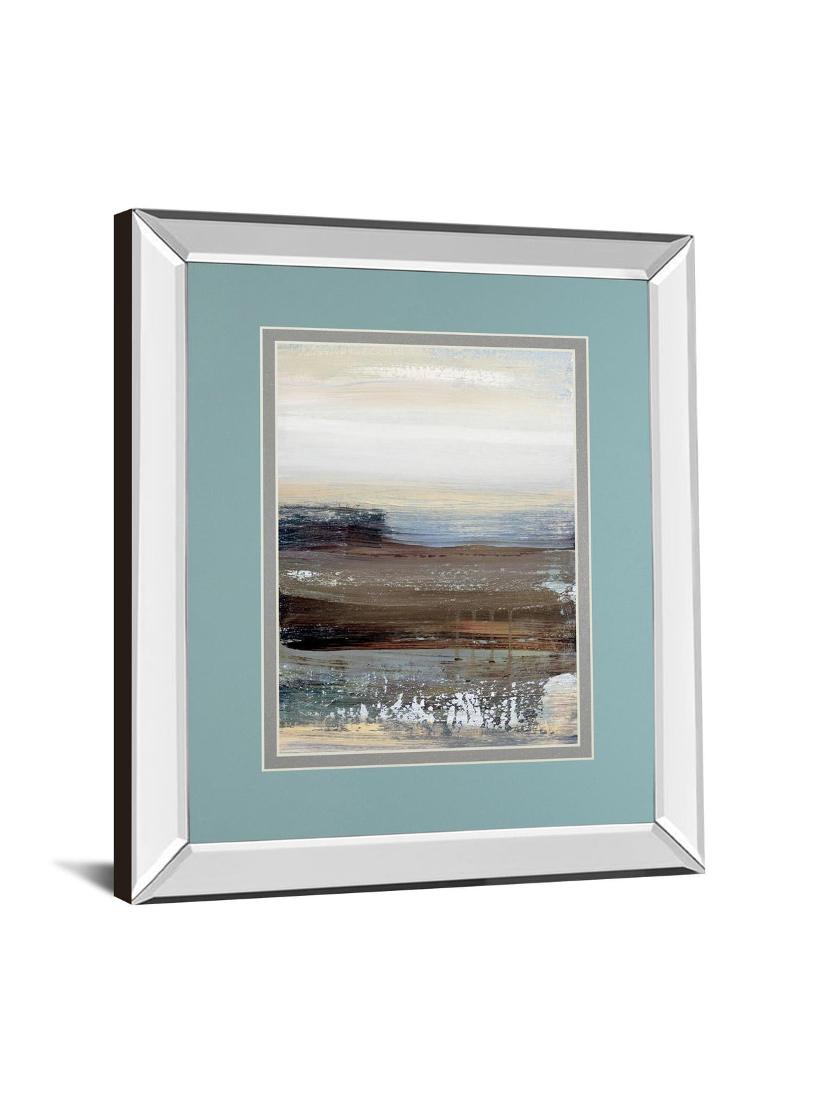 Hint Of Blue By Aerial Snow 34X40 Mirror Frame Print