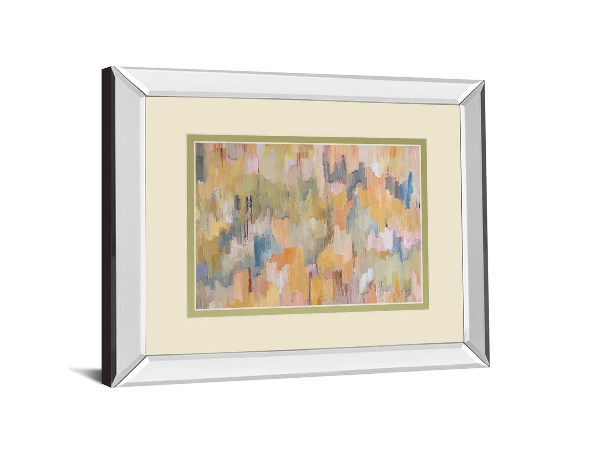 Concerto Grey By Robert Cresvell 34X40 Mirror Frame Print