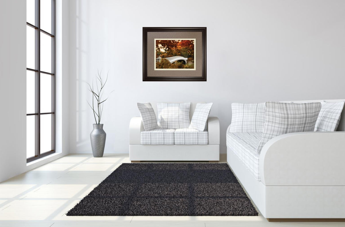 Bow Bridge By Tom Reeves 34X40 Framed Print
