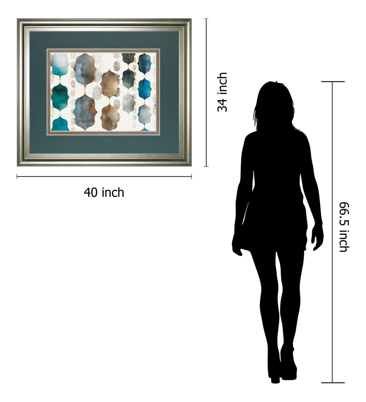 Moroccan Beads By Edward Selkirk 34X40 Framed Print