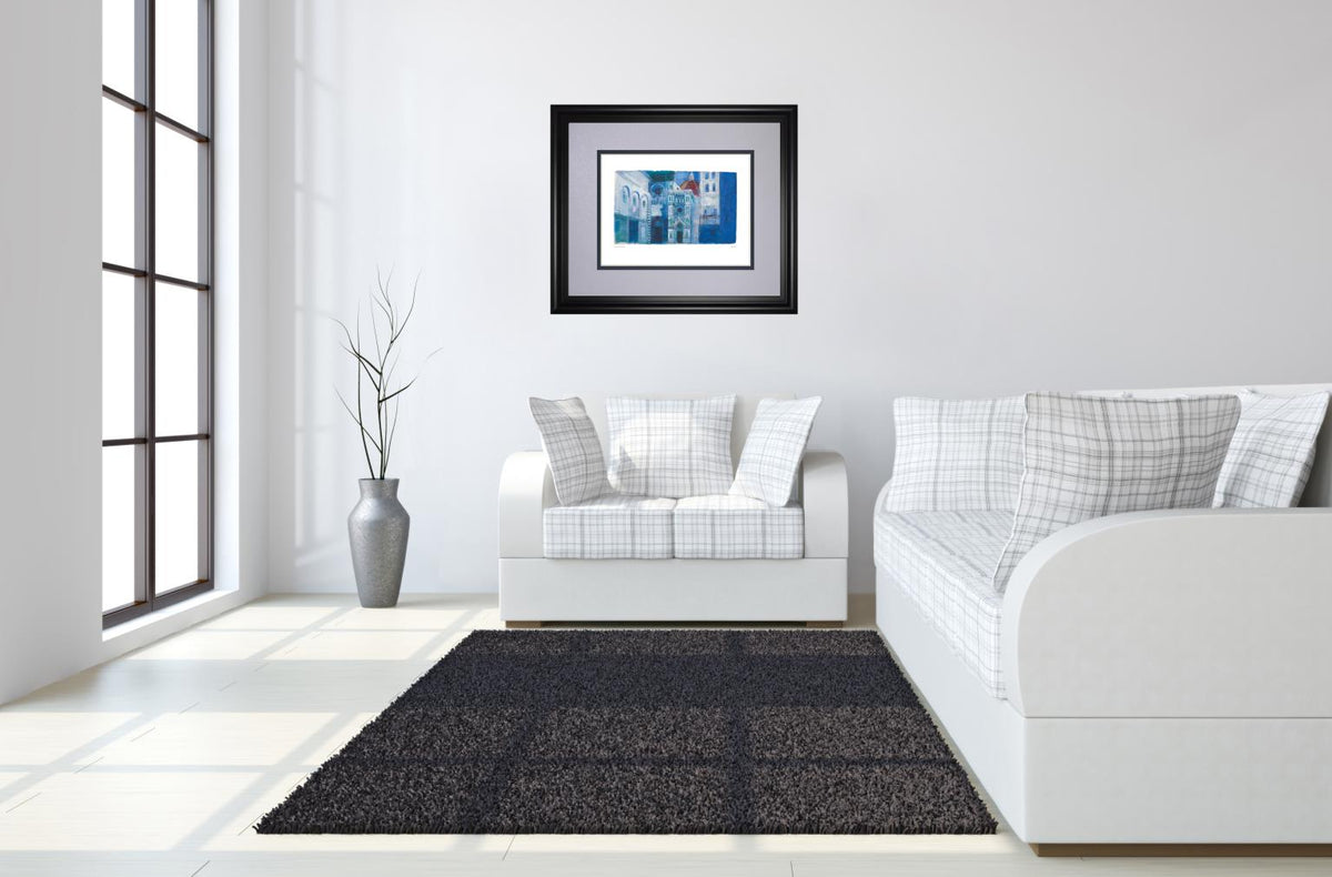 The Duomo, Florence By Ann Oram 34X40 Framed Print