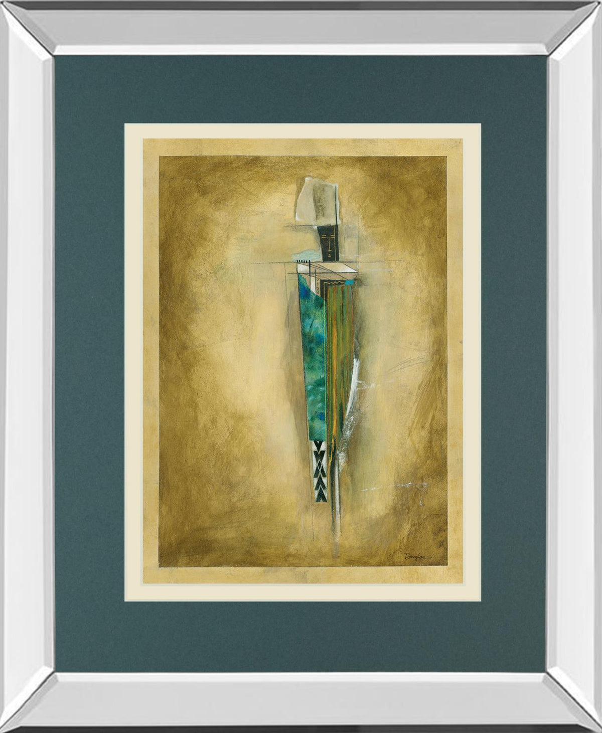 Shaman Of The Rain By Douglas 34X40 Mirror Frame Print