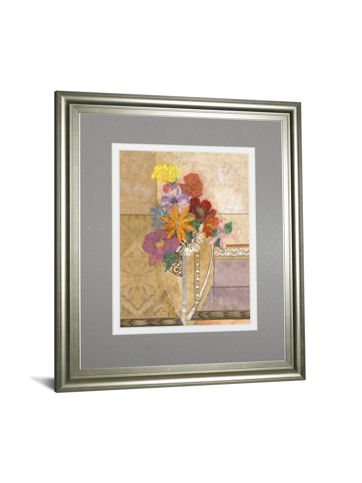 Pansy By Hollack 34X40 Framed Print