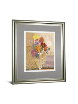 Pansy By Hollack 34X40 Framed Print