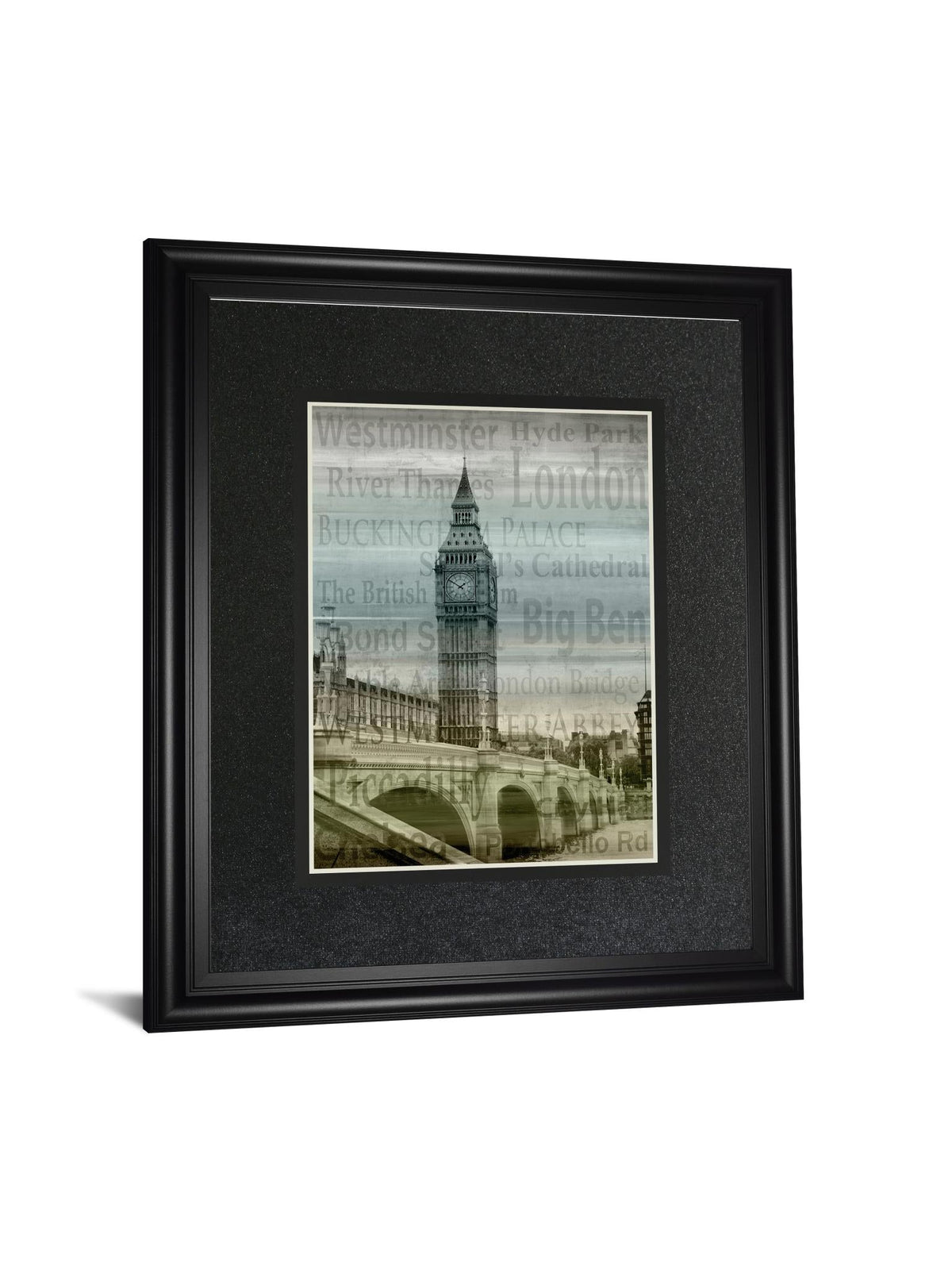 Big Ben By Alan Lambert 34X40 Framed Print