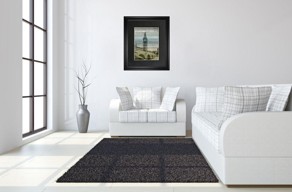 Big Ben By Alan Lambert 34X40 Framed Print