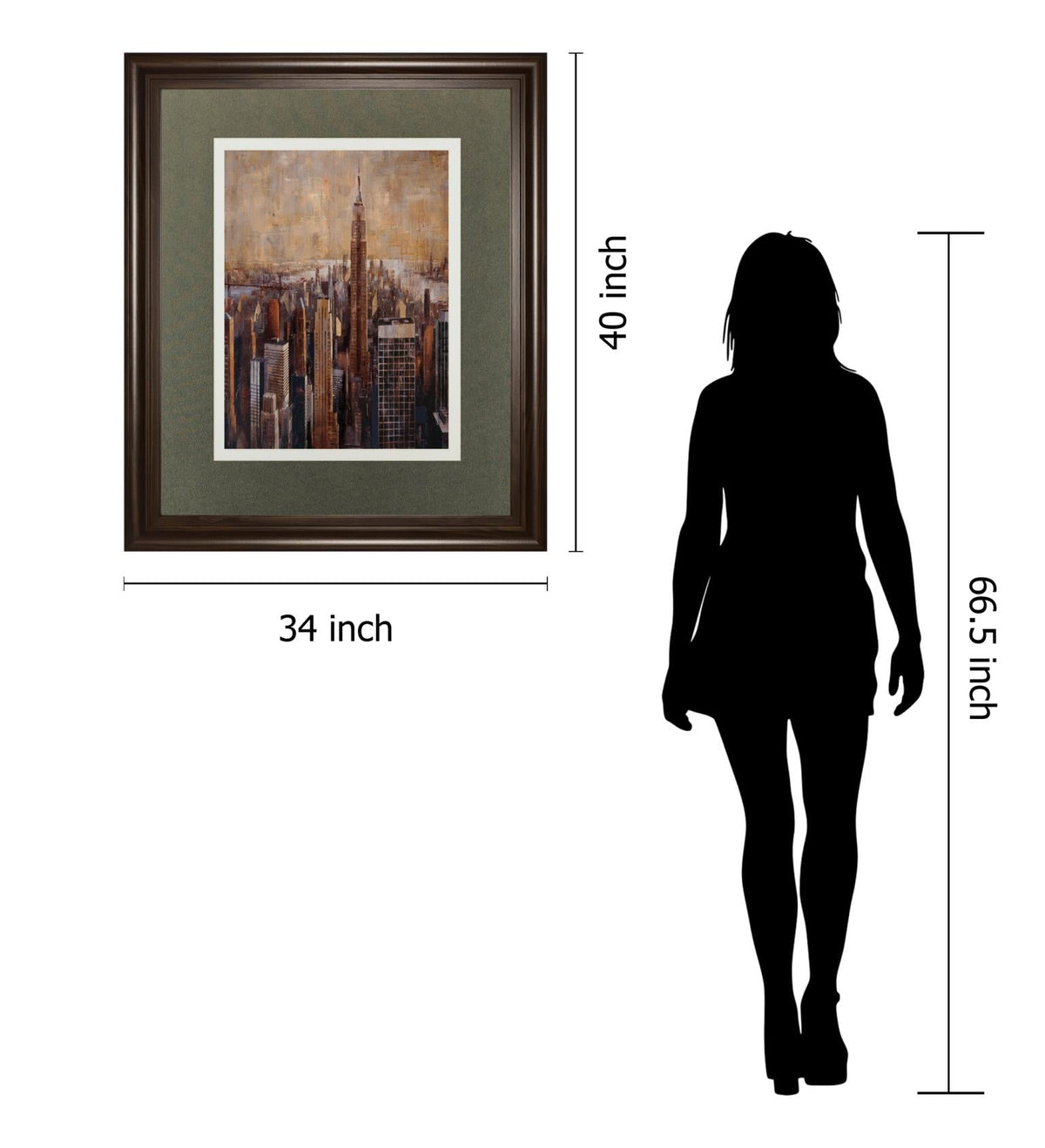 Sky'S The Limit By Bofarull, M. 34X40 Framed Print