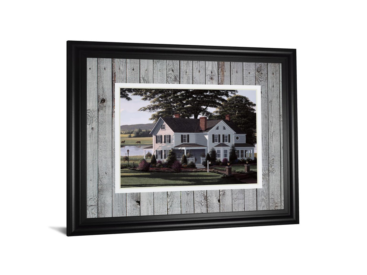 The Counrty Inn By Saunders, B. 34X40 Framed Print