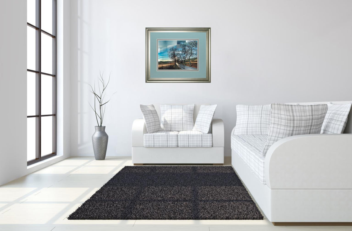 Penedes Vineyards By Ventosa, P. 34X40 Framed Print