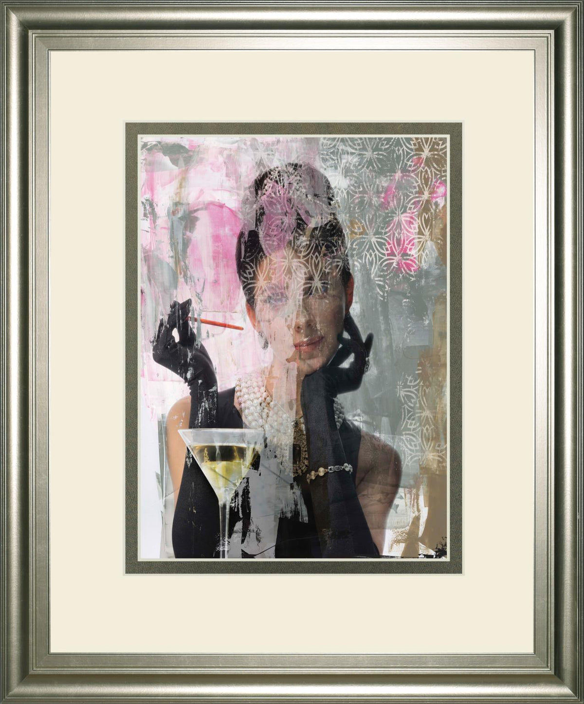 Lady Of Class By Amiee Wilson 34X40 Framed Print