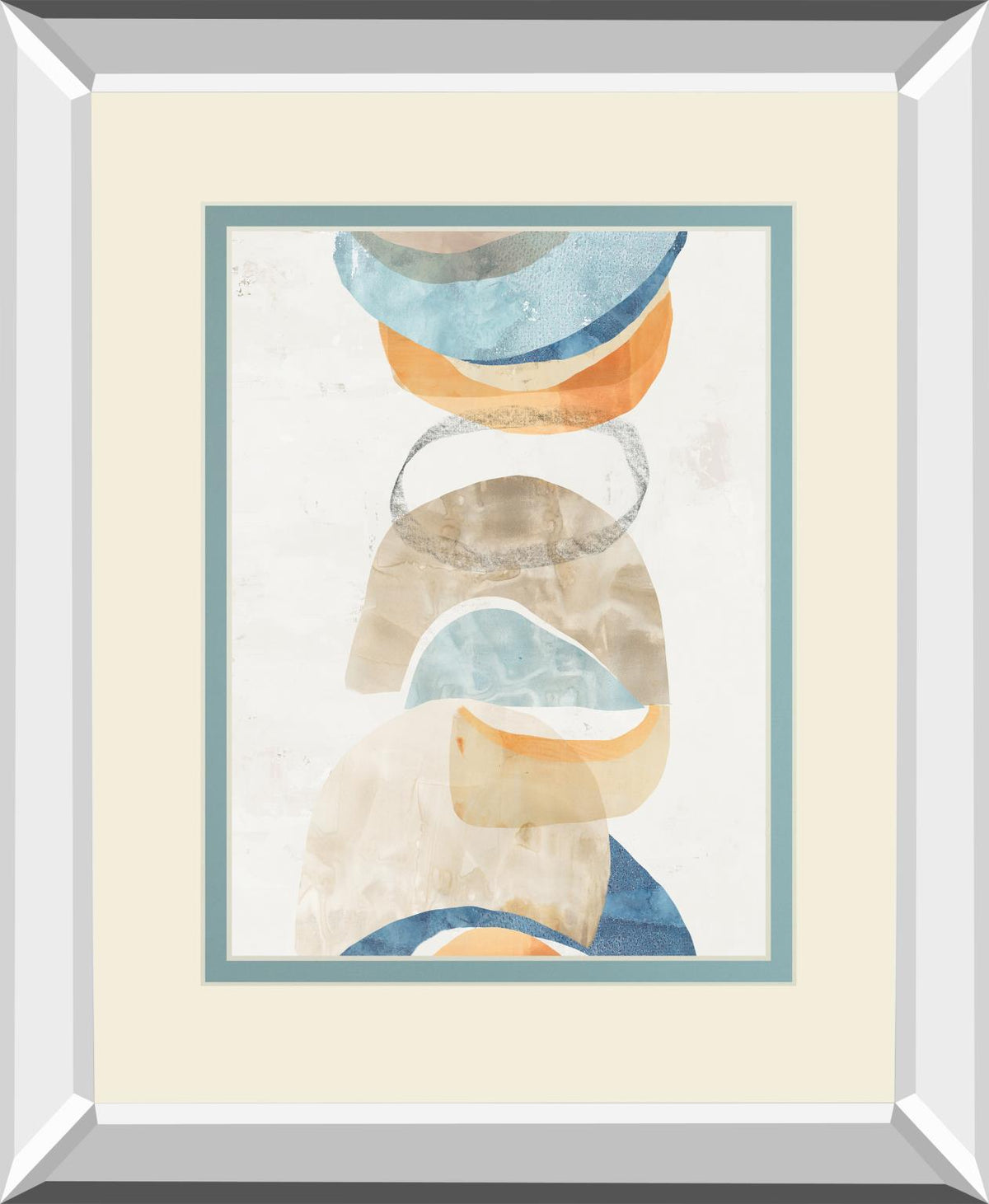 Magnetism I  By Pi Studio 34X40 Mirror Frame Print