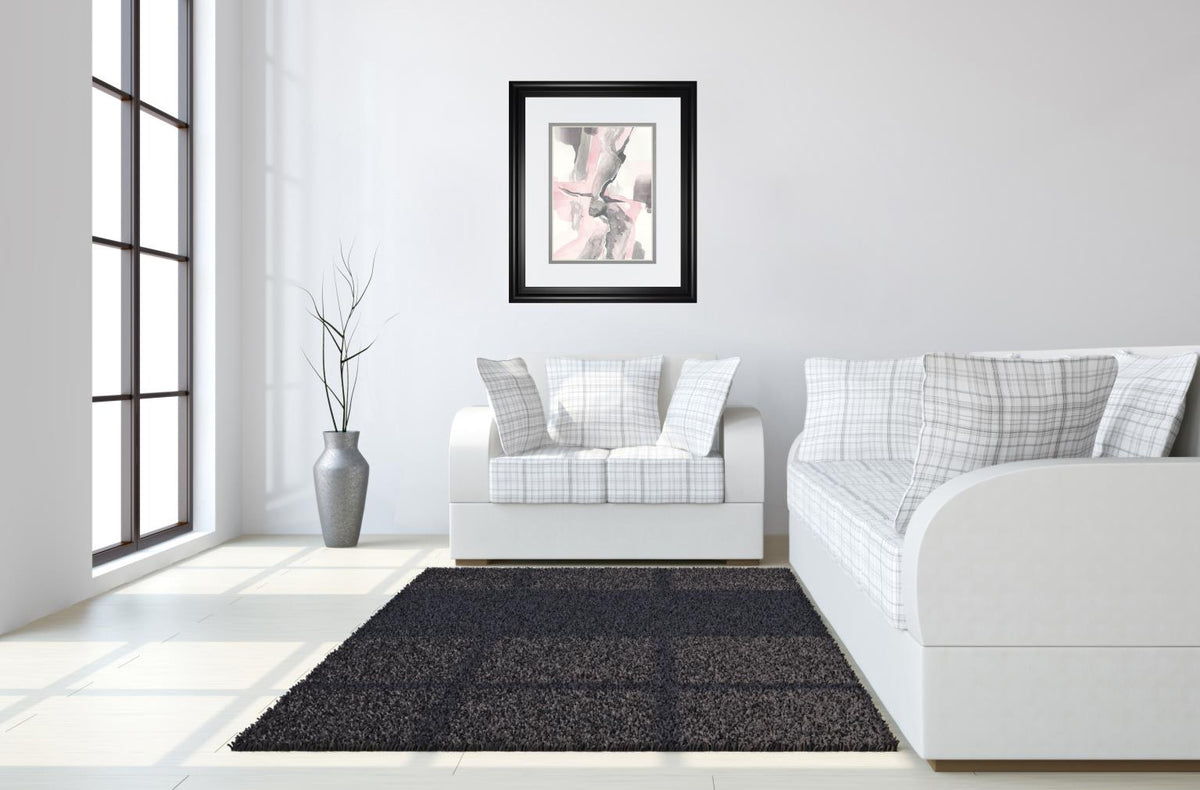 Blushing Grey I By Chris Paschke 34X40 Framed Print