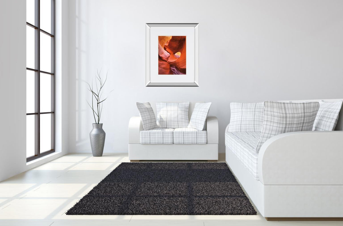 Lower Antelope Canyon Iv By Alan Majchrowicz 34X40 Mirror Frame Print