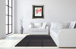 Floral Figures I By Anne Tavoletti 34X40 Framed Print