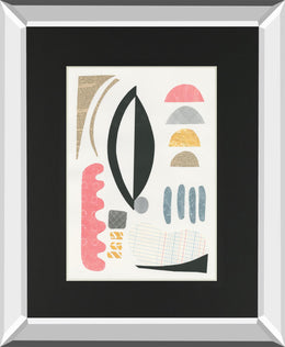 Mixed Shapes Ii By Courtney Prahl 34X40 Mirror Frame Print