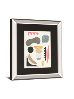 Mixed Shapes I By Courtney Prahl 34X40 Mirror Frame Print