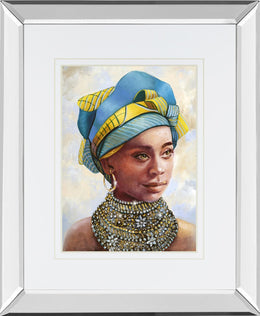 Soulful Beauty I By Donna Brooks 34X40 Mirror Frame Print