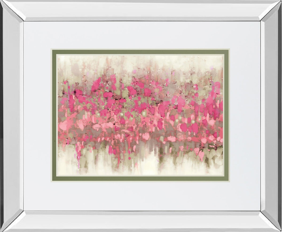 Crossing Abstract I By Danmeneely 34X40 Mirror Frame Print