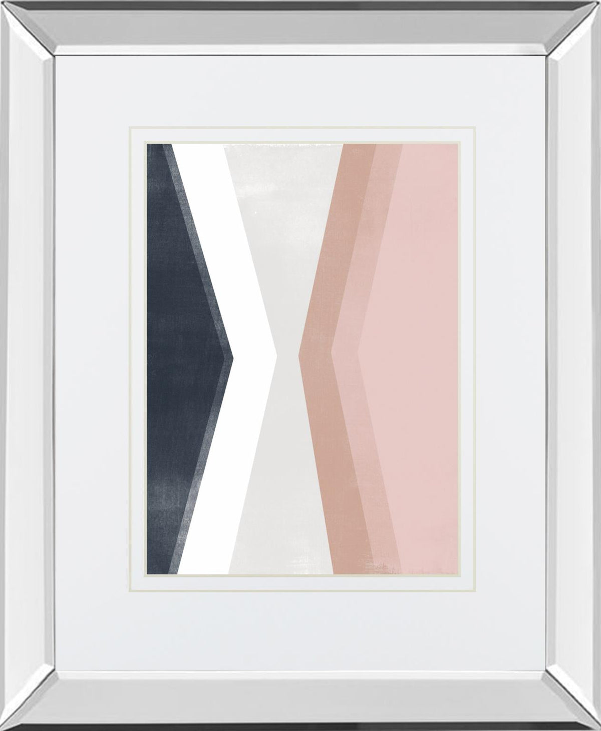 Casual Angle Ii By June Erica Vess 34X40 Mirror Frame Print