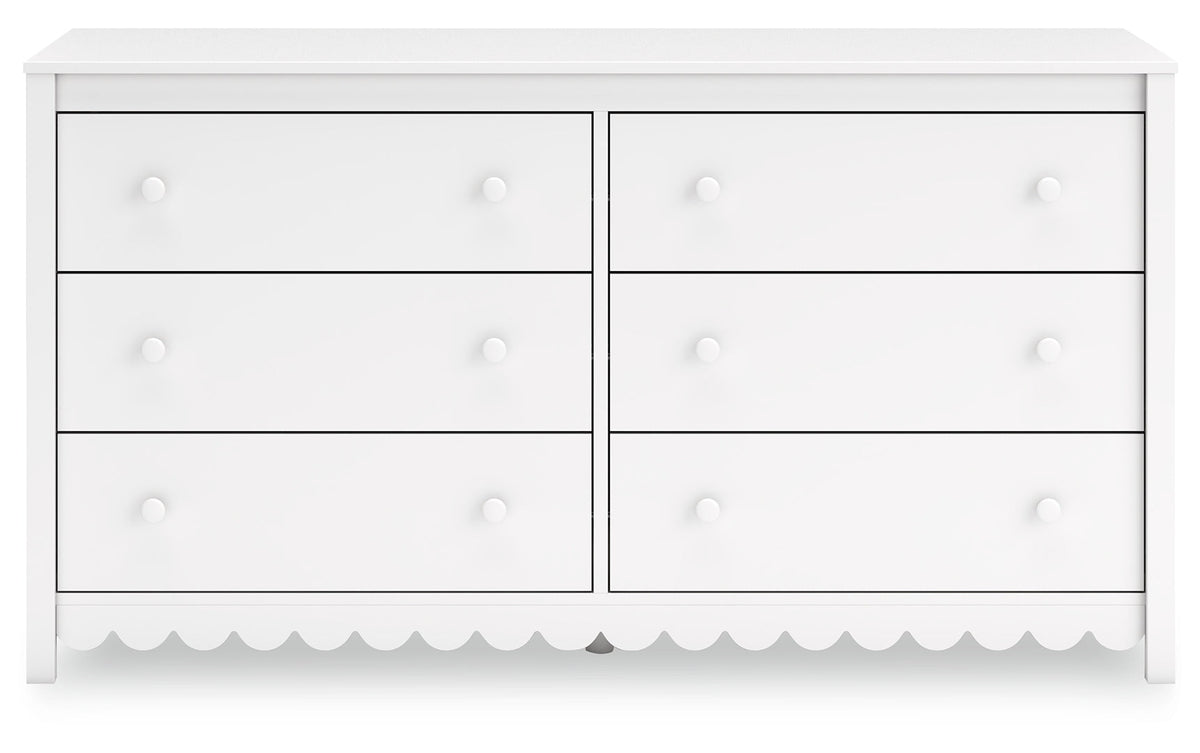 Hallityn Six Drawer Dresser