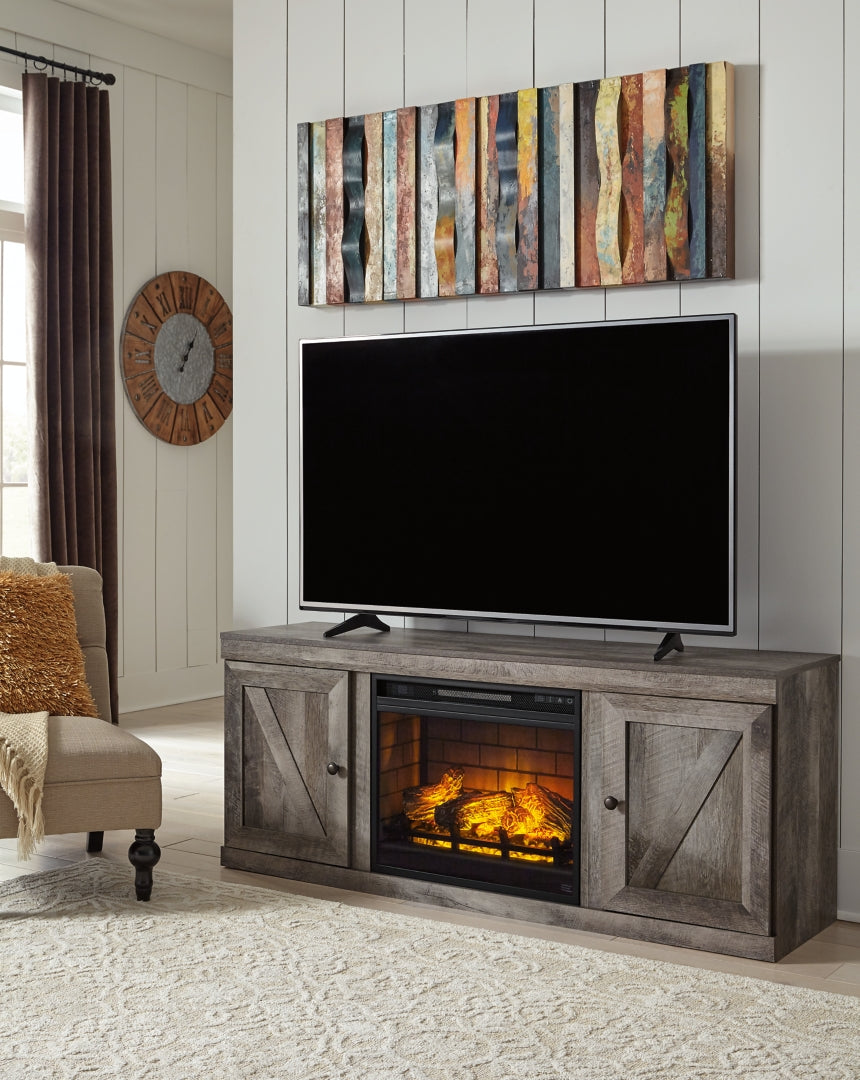 EW0440-268 - TV Stand w/Fireplace 60"L