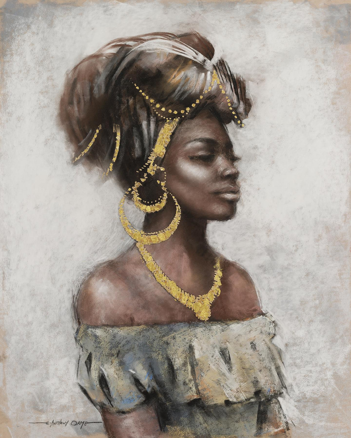 Beauty And GraceÂ  By Orme (Framed) Giclee Canvas